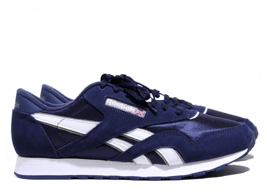 reebok classic nylon team navy