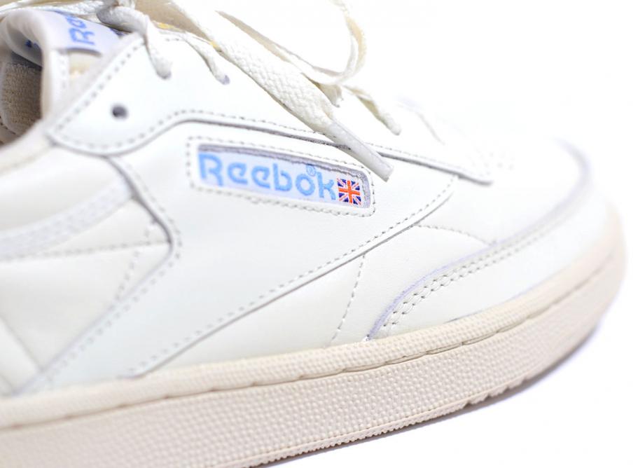 Reebok Club C 85 Vintage Chalk Blue V69406 Soldes Novoid Plus