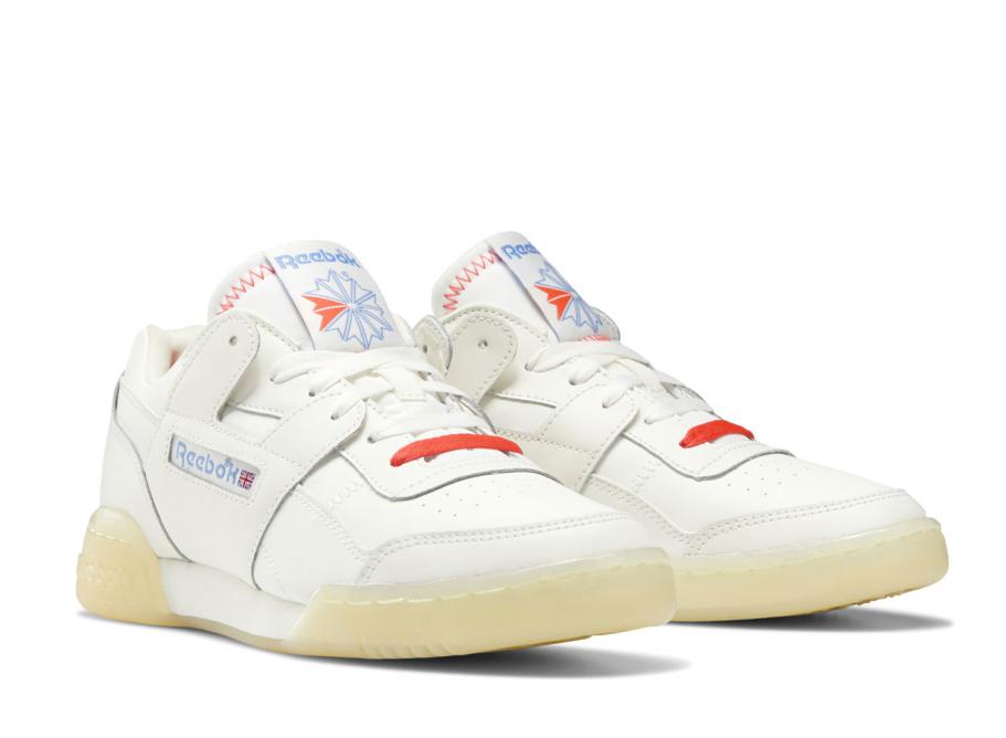 Reebok workout sales lo plus white
