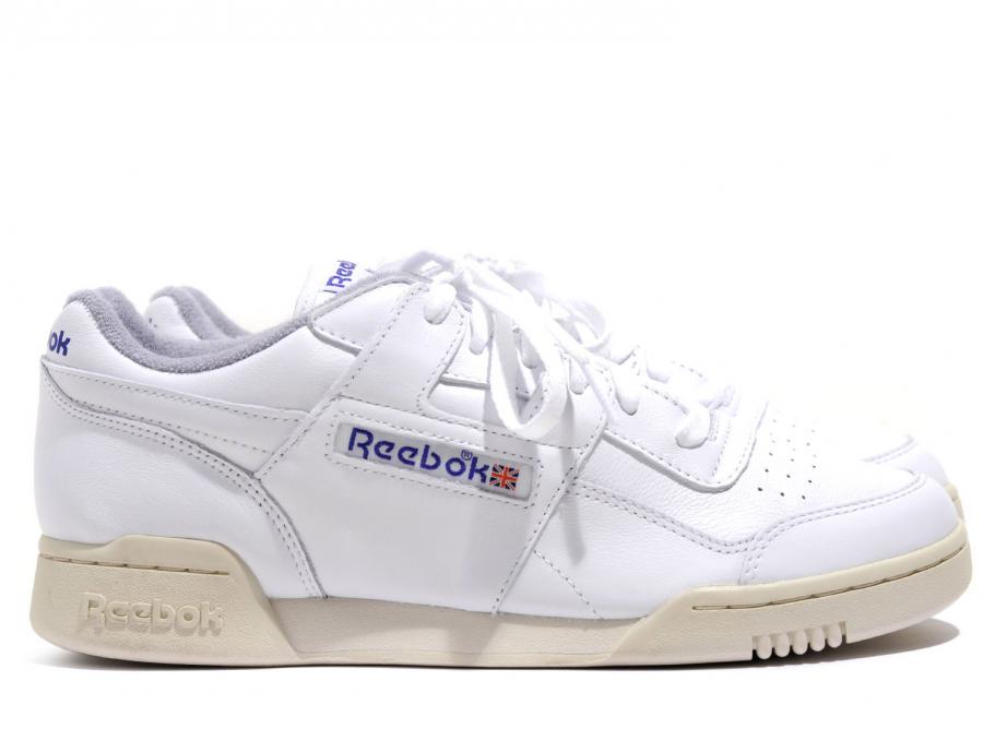 Reebok Workout Plus R12 White / Royal 