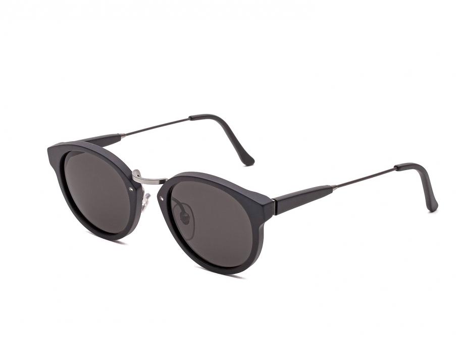 Super Sunglasses Panama Black Matte Novoid Plus