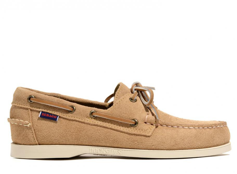 sebago portland suede