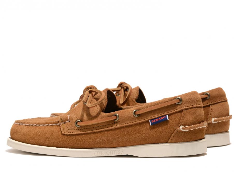 docksides cuir cognac