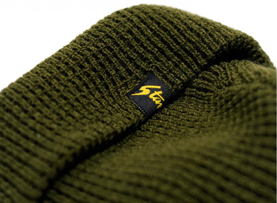 Stan Ray Waffle Skull Cap Beanie Olive 