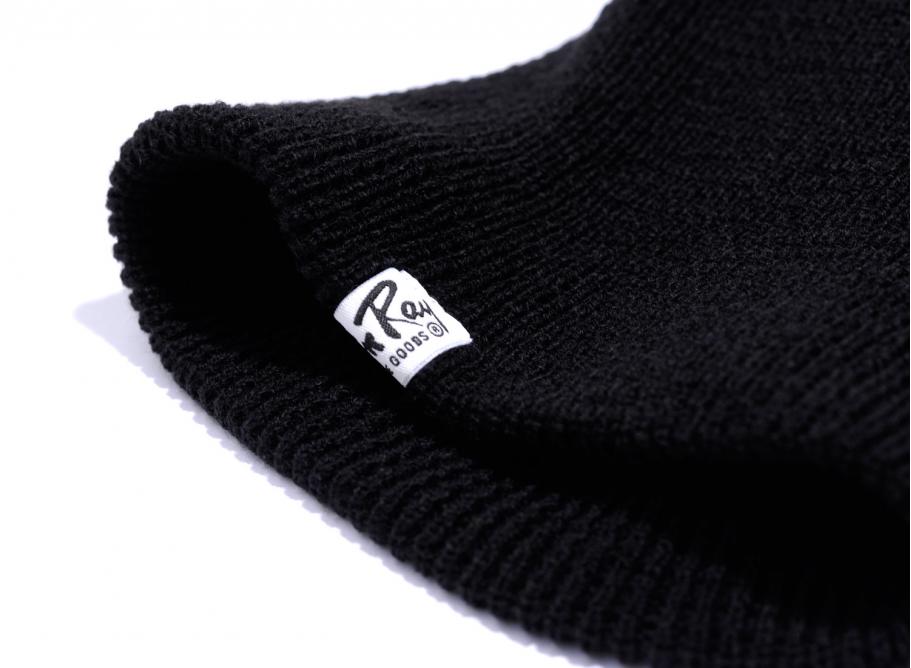 Stan Ray Waffle Skull Cap Beanie Black 