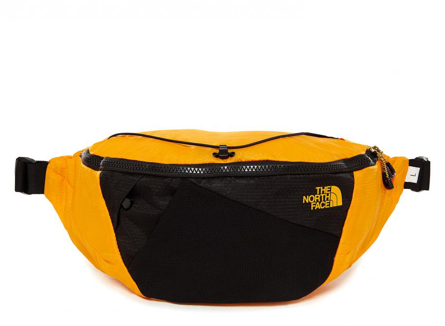 north face bum bag orange