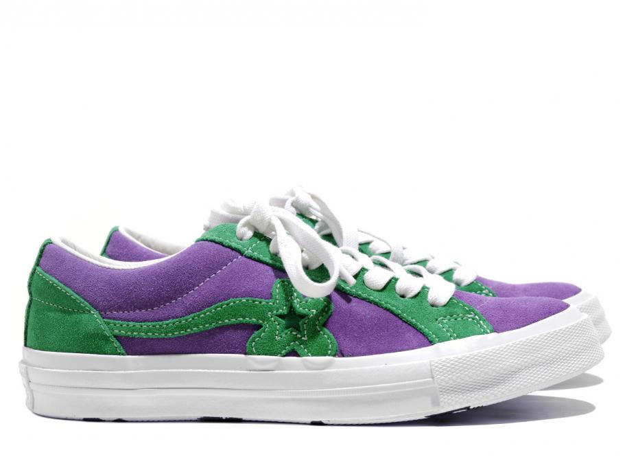 converse golf purple