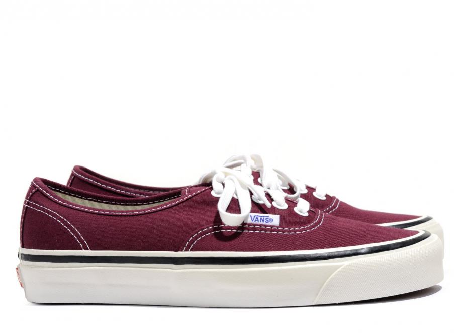 vans anaheim factory burgundy