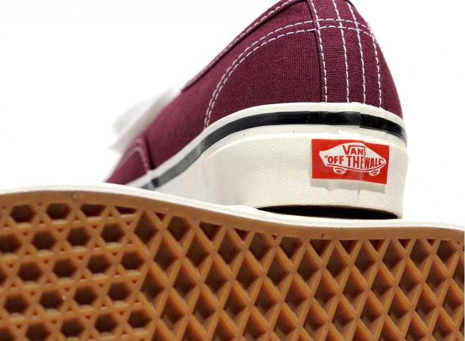 Vans authentic anaheim burgundy clearance