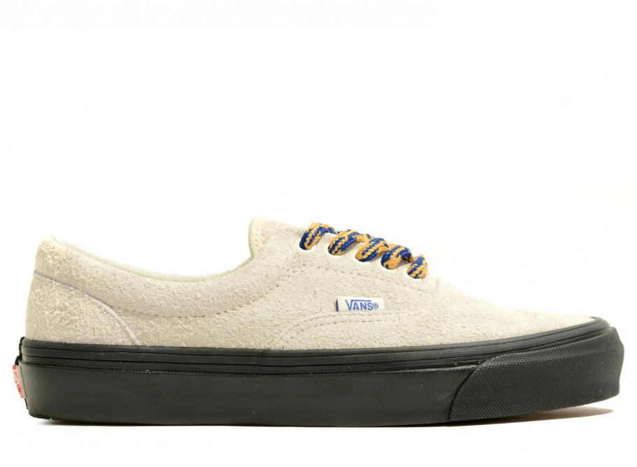 Vans OG Era LX Hairy Suede Beige Black Novoid Plus