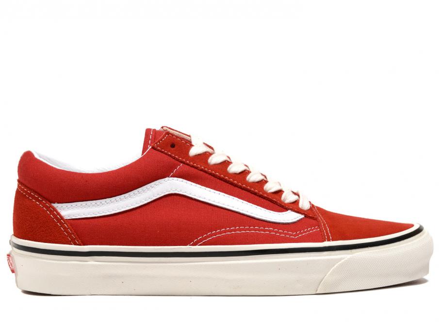 red platform old skool vans