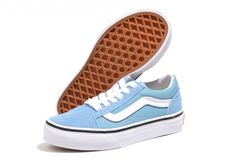 blue n white vans