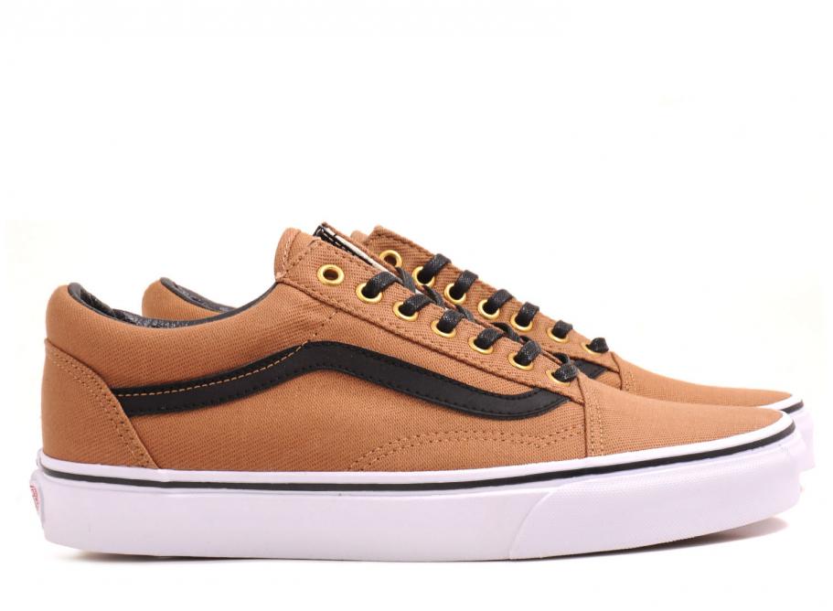 vans old skool femme camel