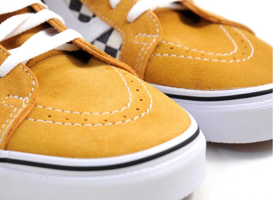 vans sk8 hi reissue checkerboard spruce yellow navy vans sk8 hi reissue checkerboard spruce yellow navy