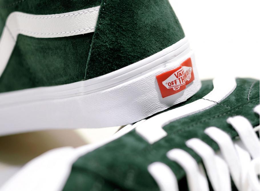 vans sk8 hi reissue pig suede