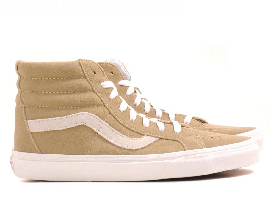 Vans sk8 hi reissue khaki hot sale