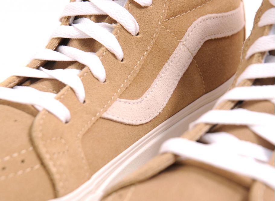 Vans Sk8 Hi Reissue Vintage Khaki Blanc Novoid Plus