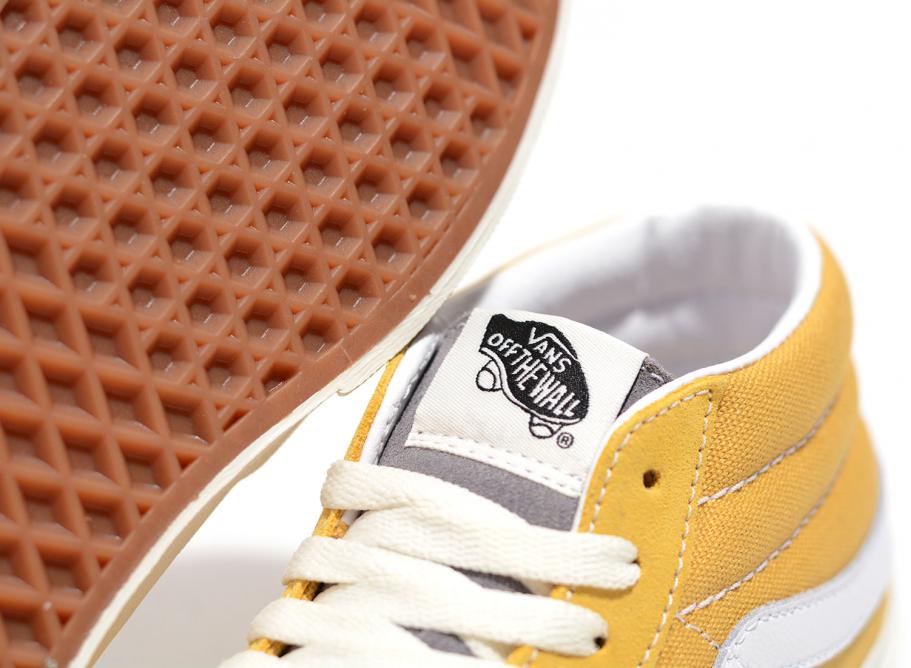 Vans sk8 clearance mid jaune