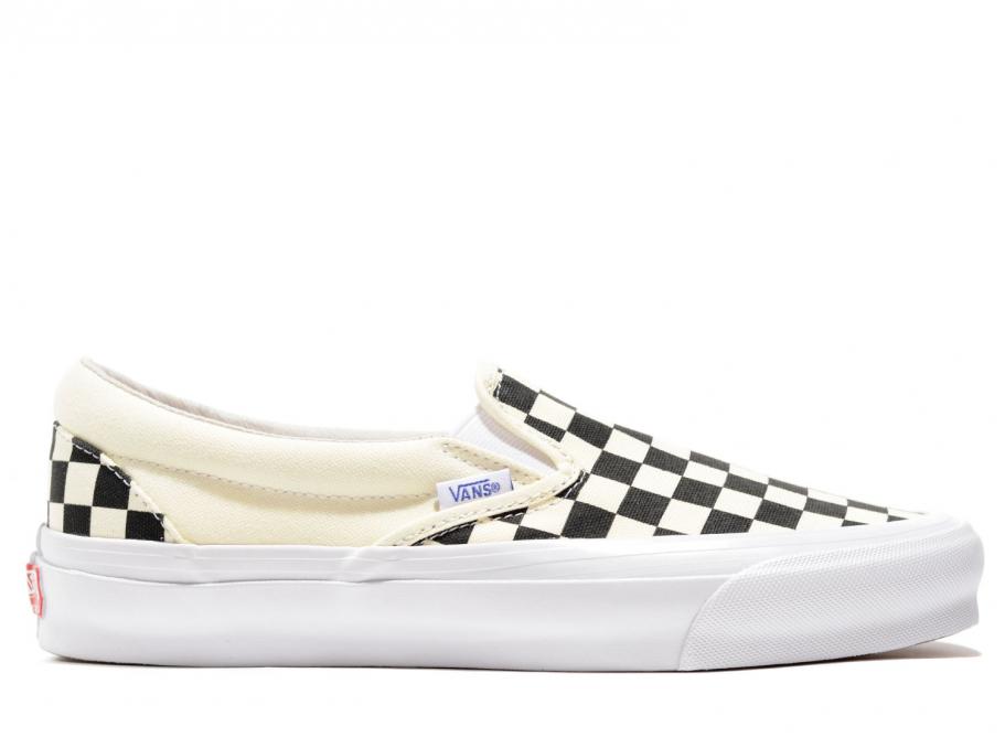 Vans vault slip on checkerboard cheap