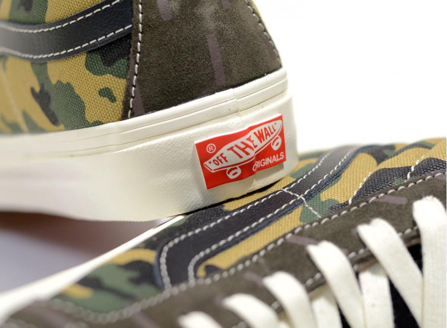 vans vault mixed camo