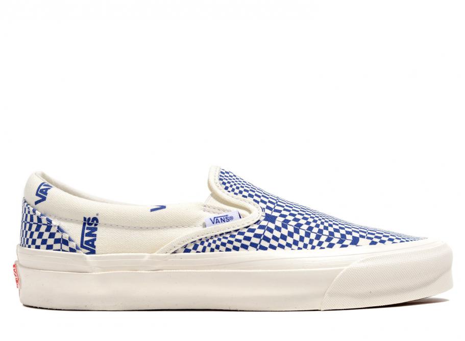 vans vault slip on blue