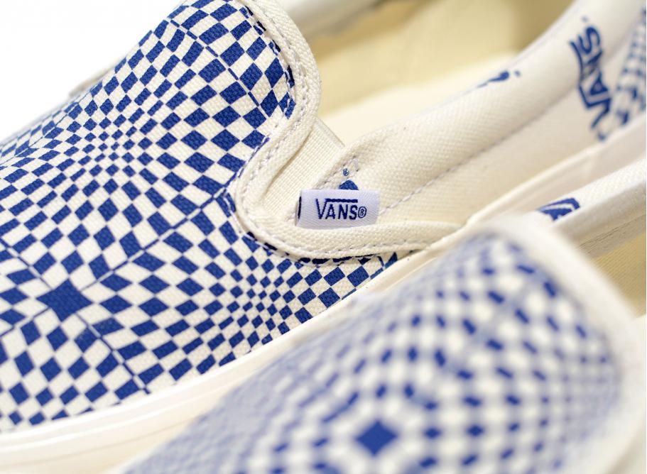 vans og classic slip on checkerboard