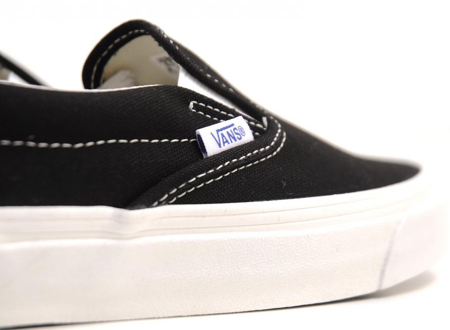vans slip on og black