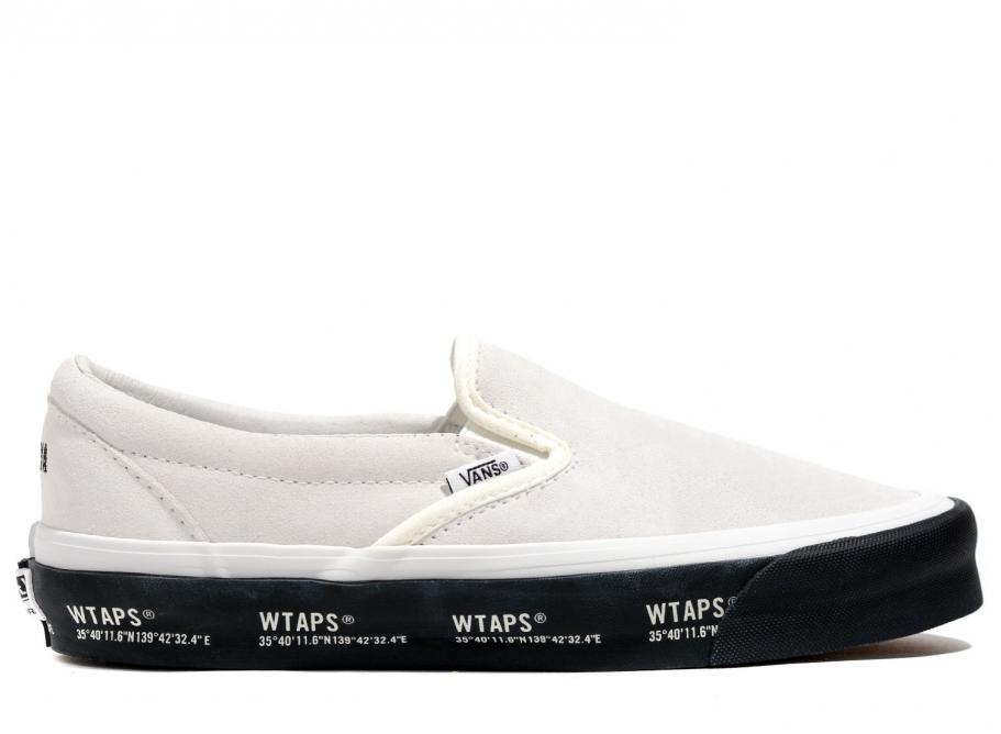 vans vault slip on lx white leather