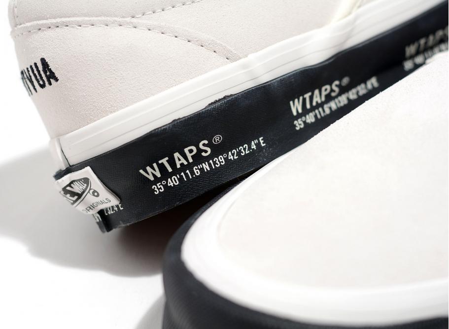 vans vault x wtaps classic slip on lx