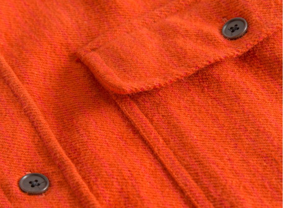 Wood Wood Avenir Stripe Flannel Shirt 