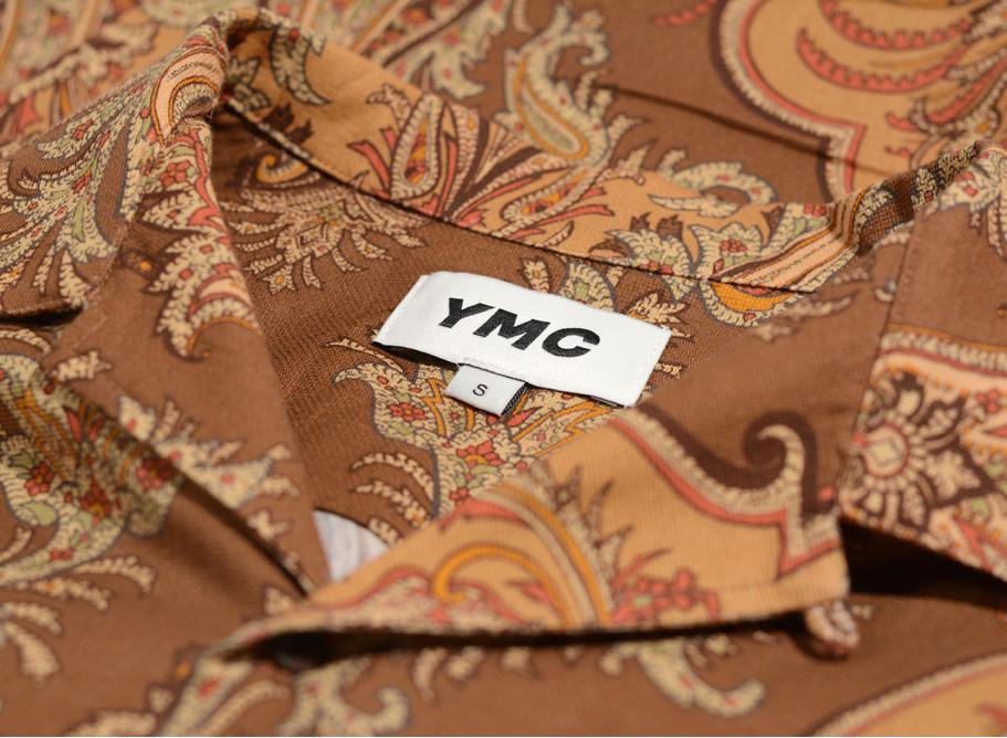 YMC P2QAC Malick Paisley Print Shirt 