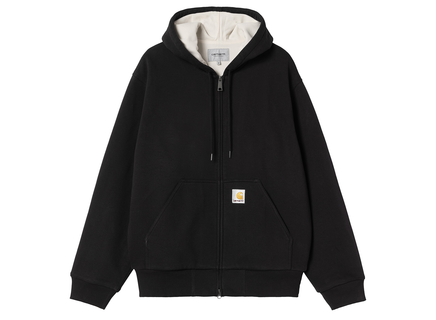 Carhartt WIP Active Sweat Jacket Black Stone Washed I035602_89_06_03