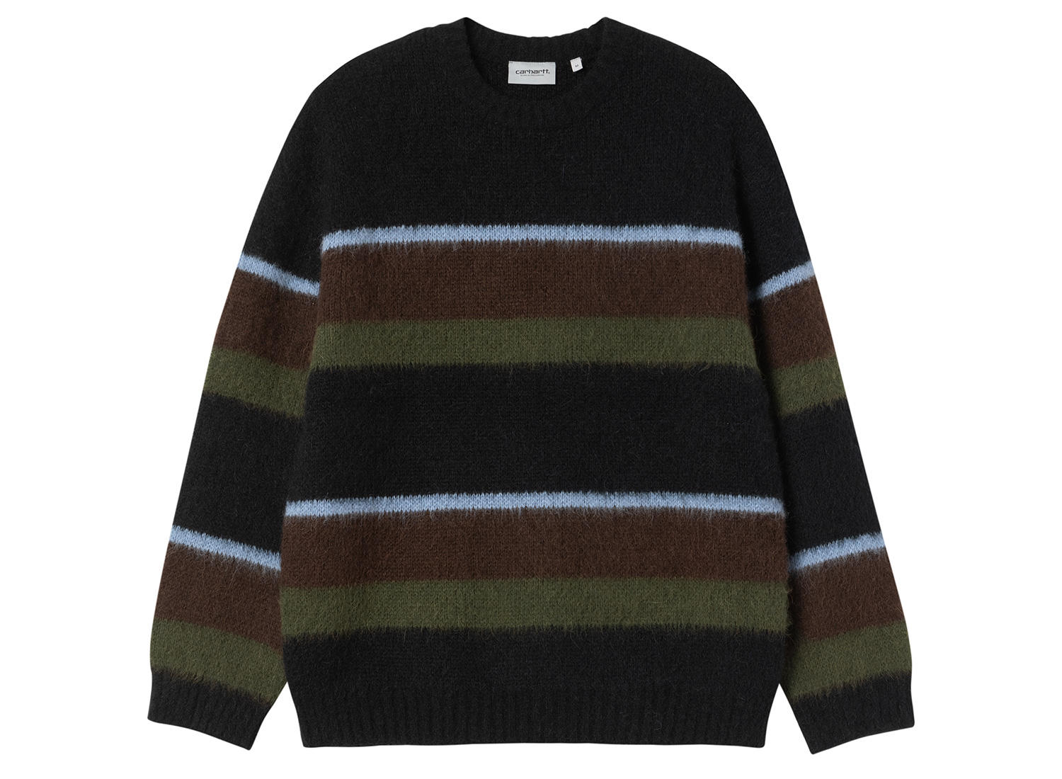 Carhartt WIP Merton Sweater Sundling Stripe Palisande I035390_3D7_XX_03