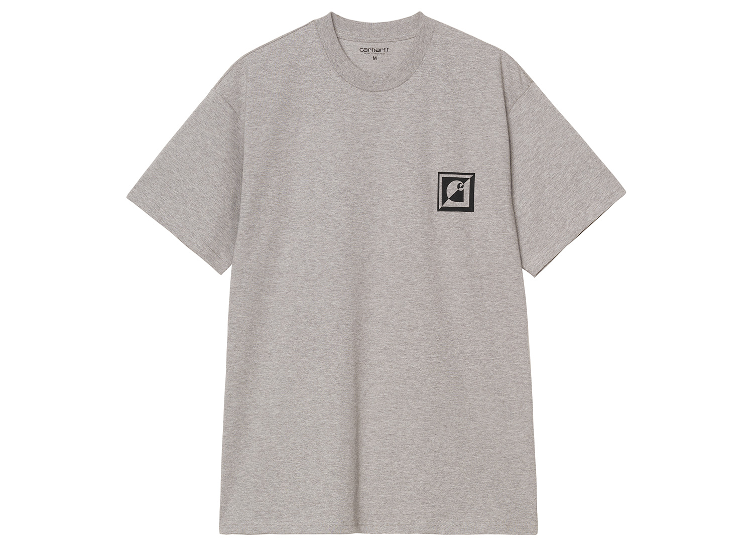 Carhartt WIP C Logo Archive Tshirt Grey Heather I035439_V6_XX_03