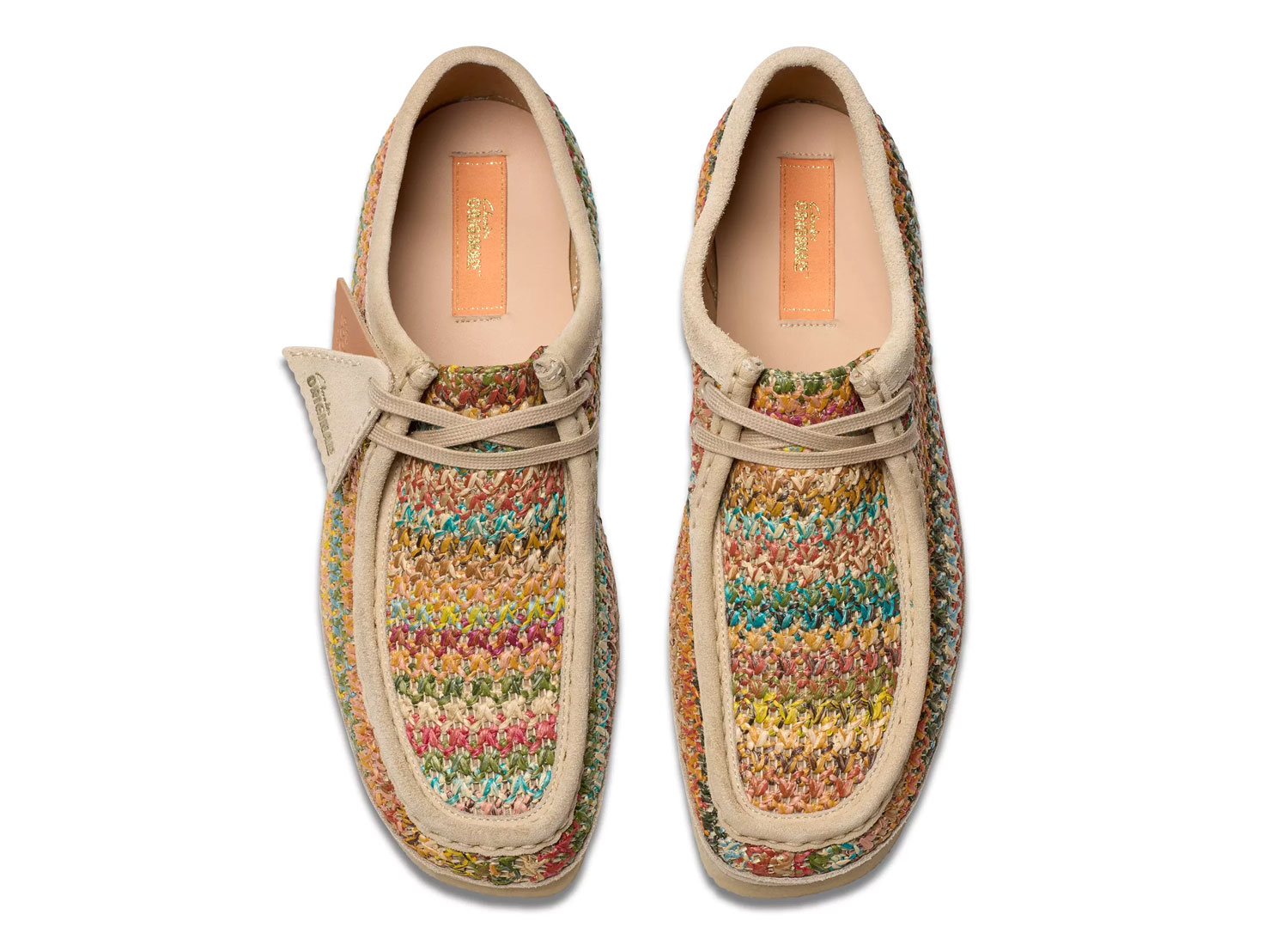 Clarks Wallabee Multi Raffia クラークス　ワラビー Clarks Wallabee Multi Raffia（クラークス ワラビー-マルチ