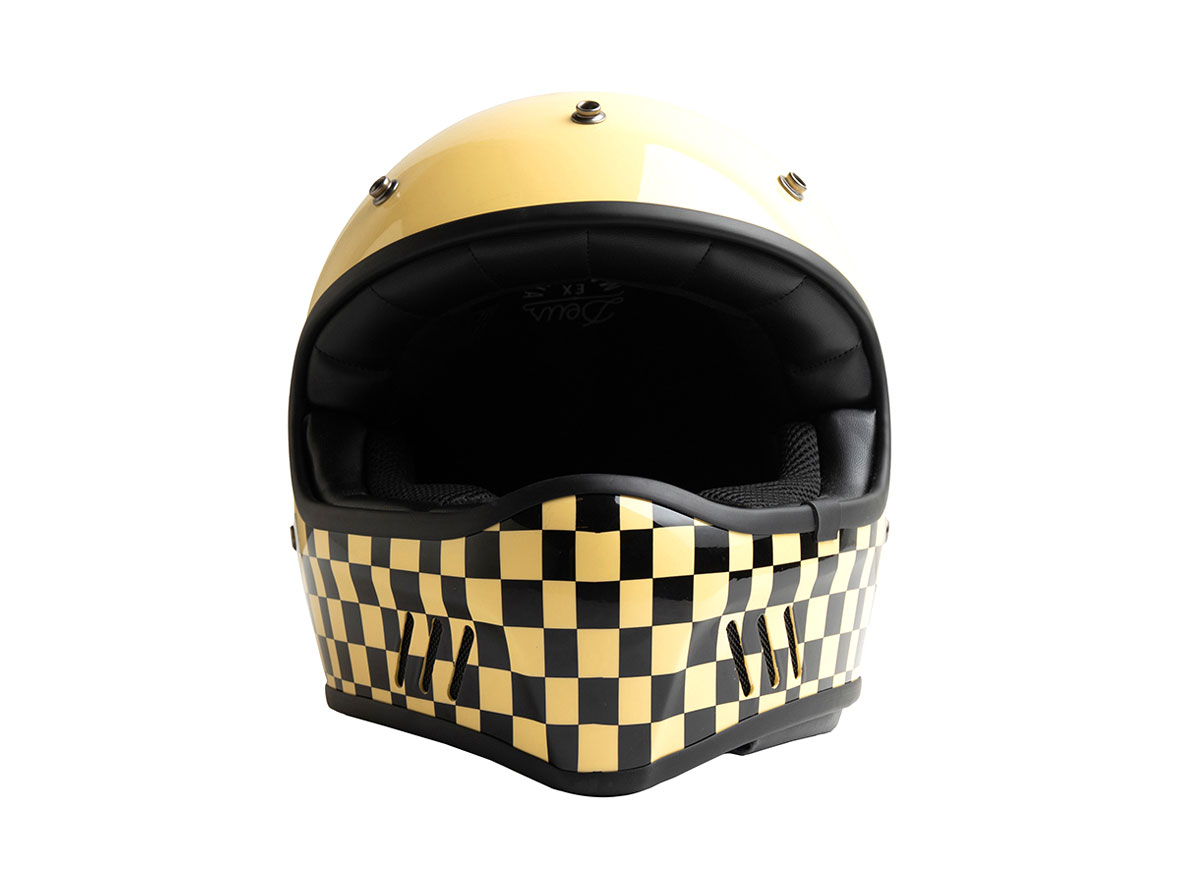 deus motorcycle helmet goggles BARSTOW, black  MODI Deus Ex Machina  We
