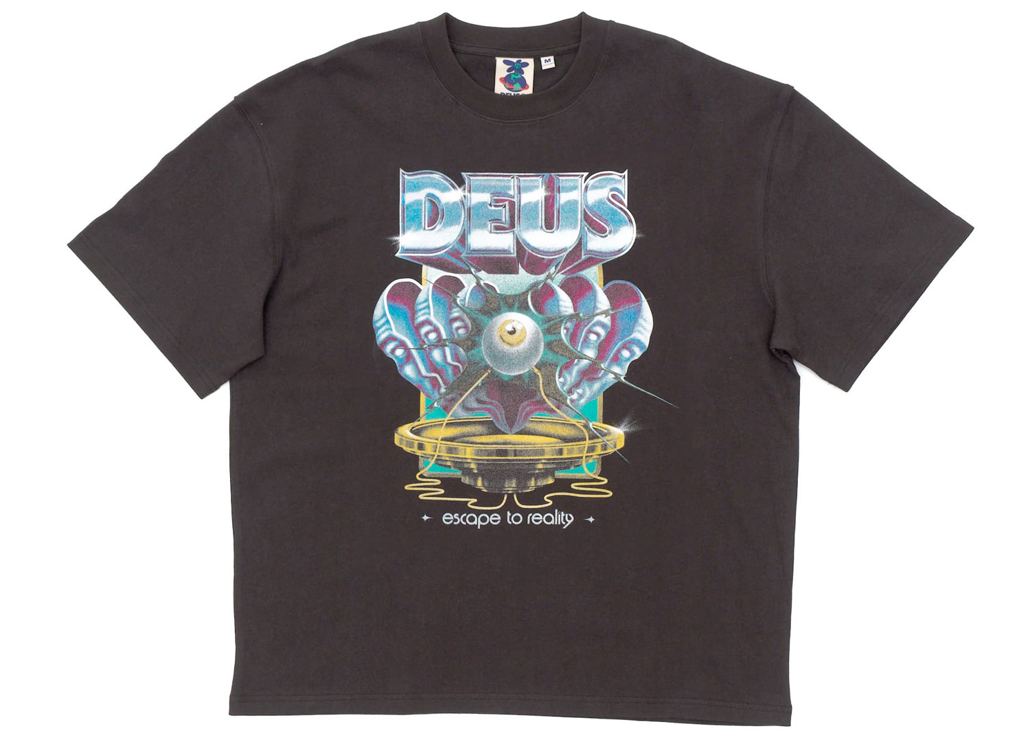 【Deus Ex Machina】 Football Tee / 追跡付 Tees | Deus Ex Machina | Time And Sound Tee Anthracite