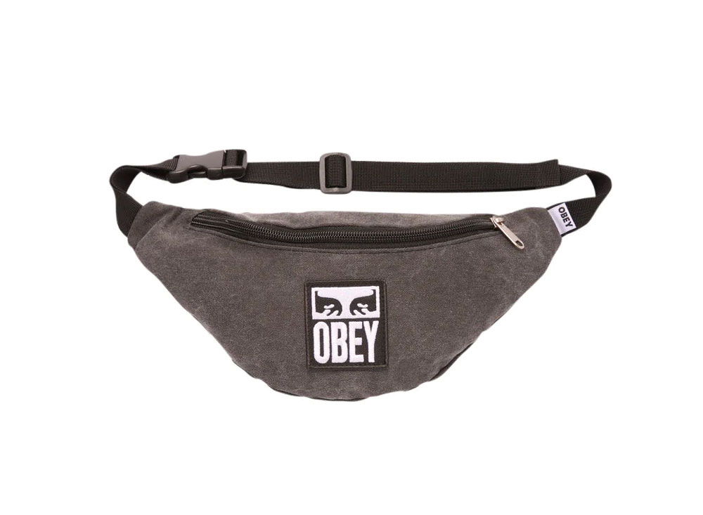 Sacoche Obey Banane Obey Noir Obey Commuter Sac Banane Noir