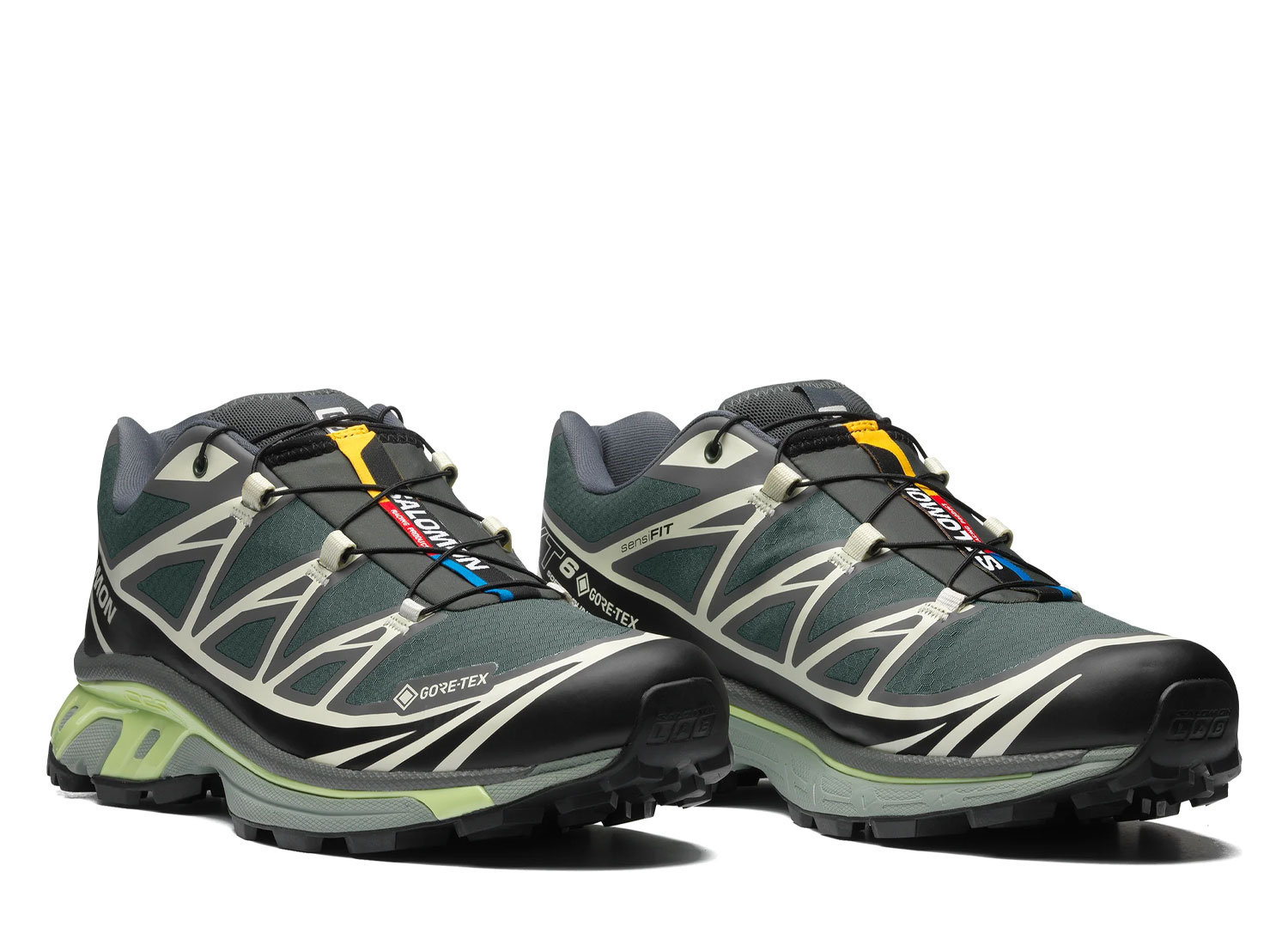 Salomon XT-6 GTX Urban Chic Black Lime Cream Novoid Plus