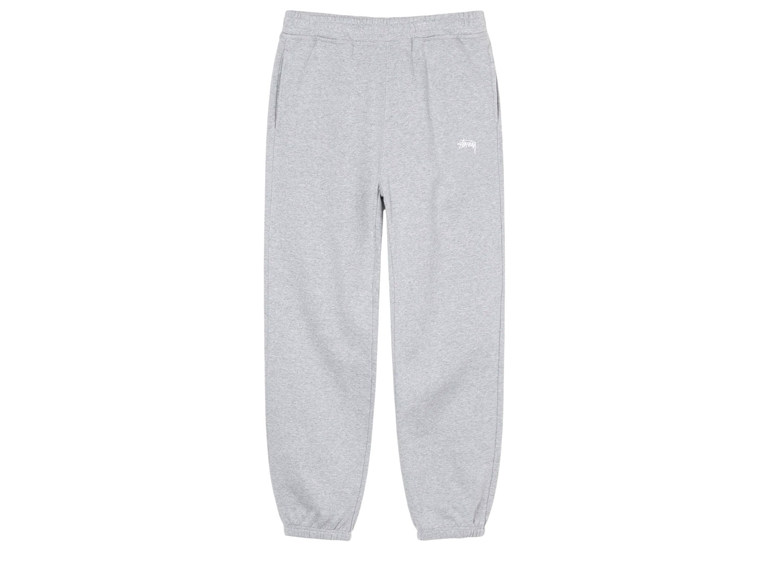Stussy Stock Logo Pant Heather Grey Novoid Plus