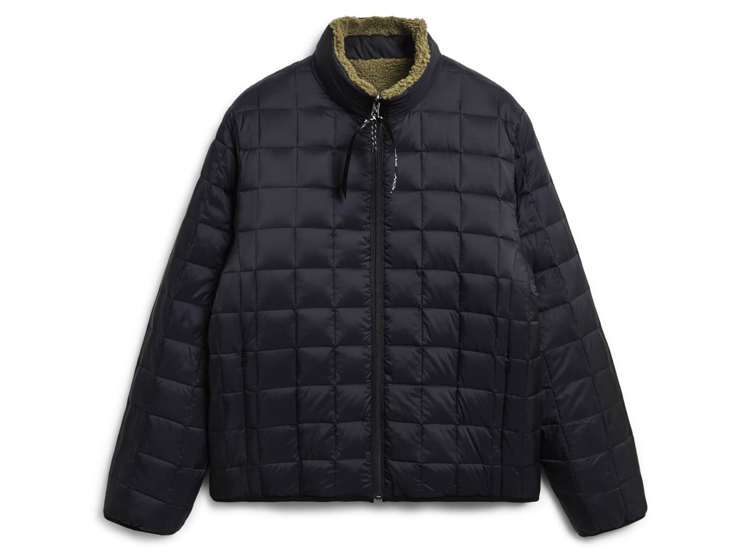 Taion Down x Boa Reversible Jacket Black / Olive - Novoid Plus