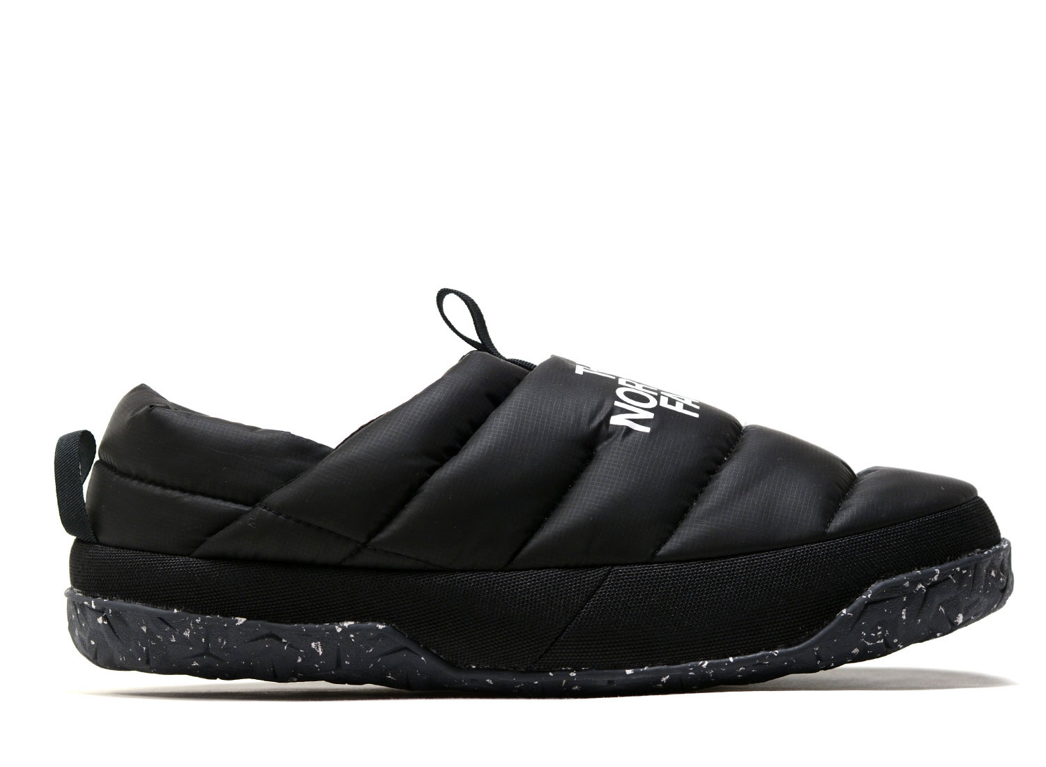 【THE NOTRH FACE】 FIORD MULE‐BLACK The North Face Nuptse Mule Shoes - black (tnf black/tnf white)