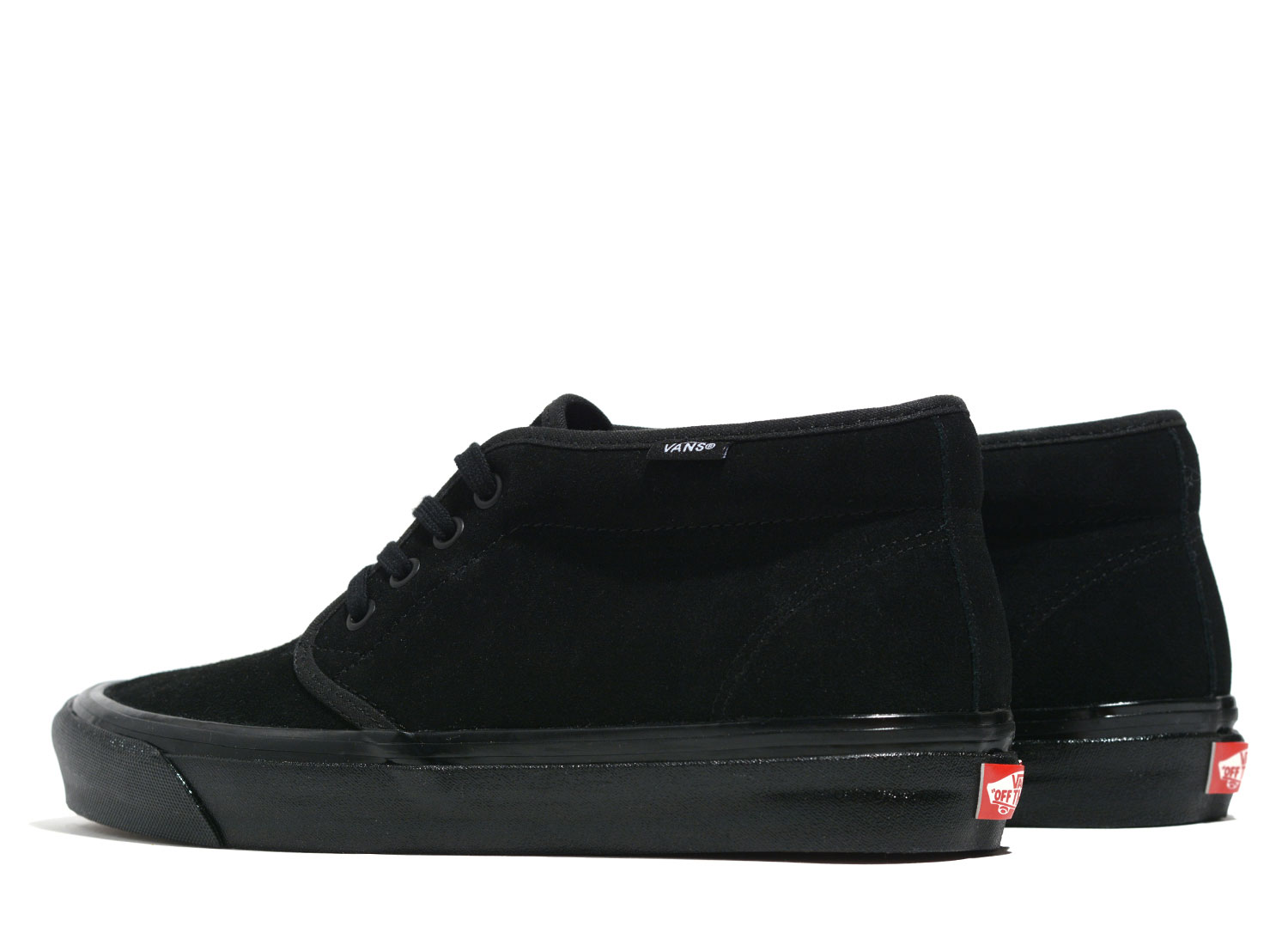 80s90s VANS USA製 CHUKKA SUEDE BLACK 11.5