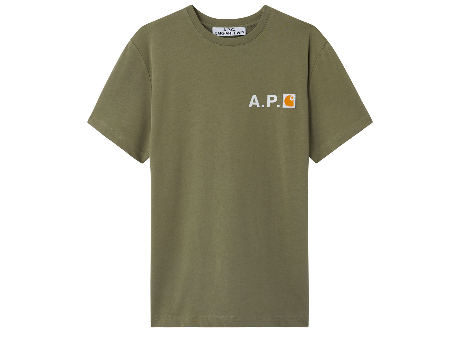 APC x Carhartt Tshirt Fire H Kaki - Novoid Plus APC x Carhartt Tshirt Fire H Kaki - Novoid Plus