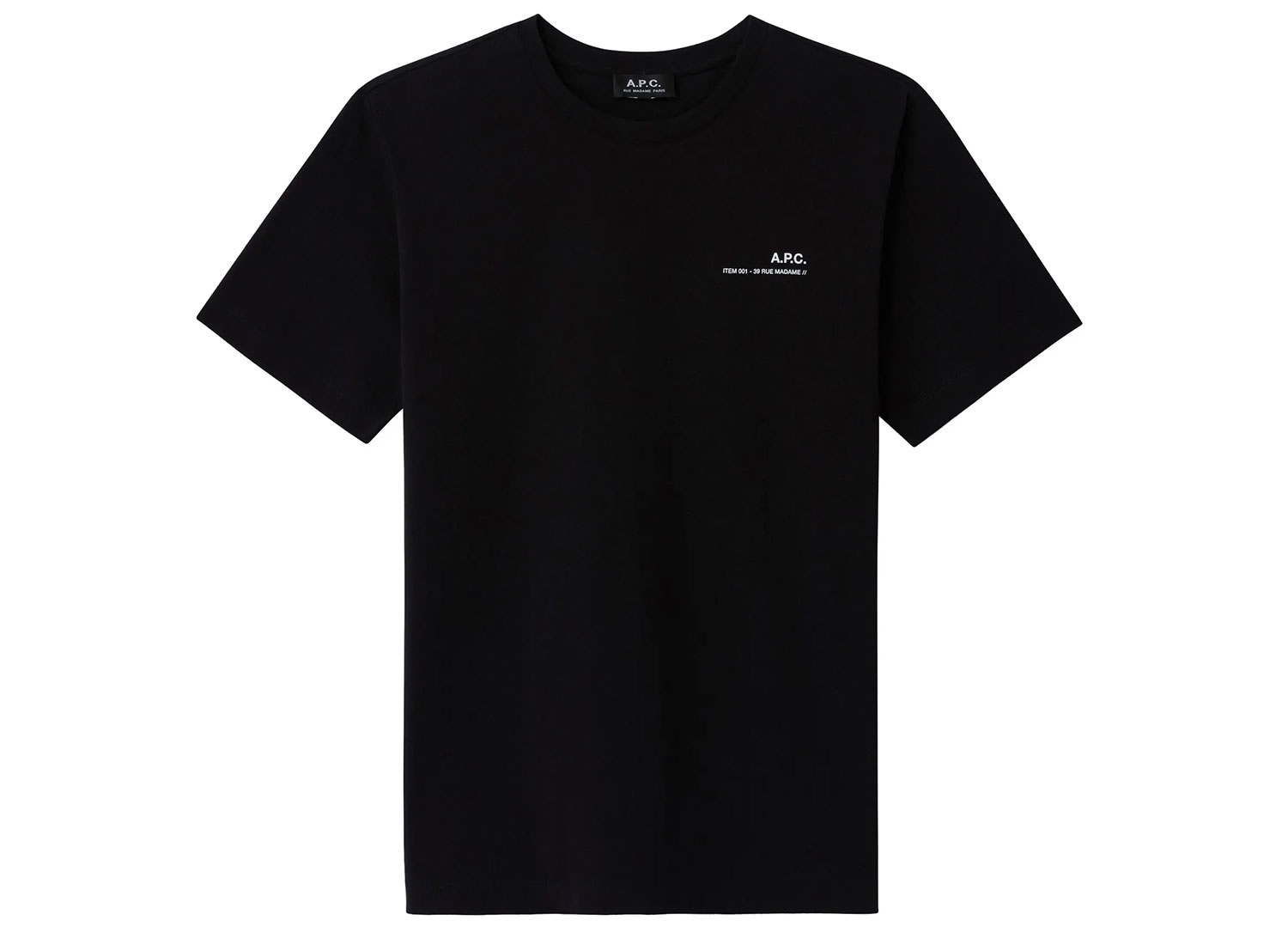 A.P.C. - Man - Black - T-shirt