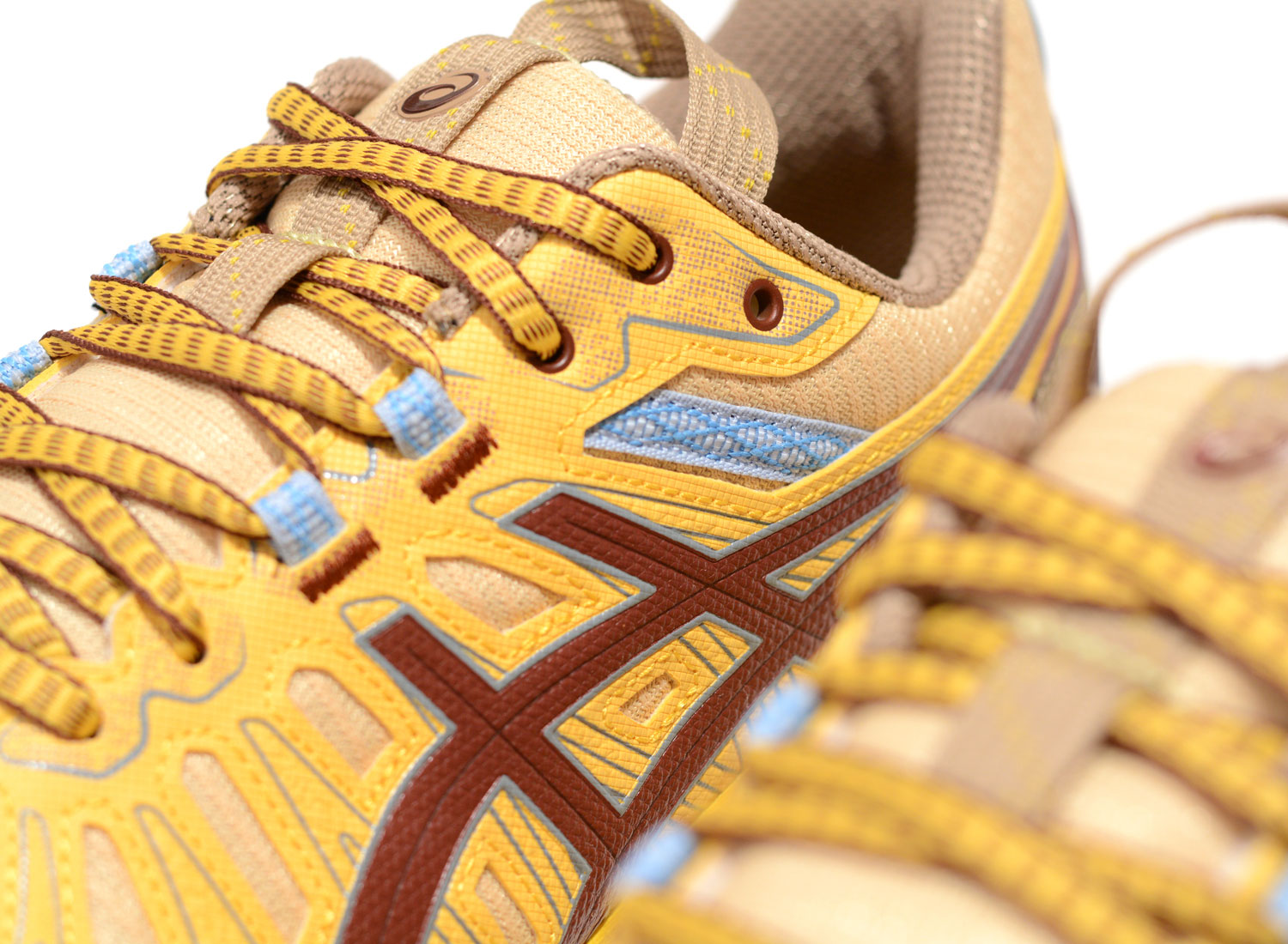 Asics x Kiko Kostadinov HN1-S Gel Venture 7 Yellow / OX Brown