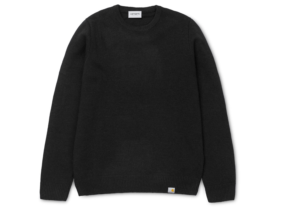 Carhartt WIP Allen Sweater Black Novoid Plus
