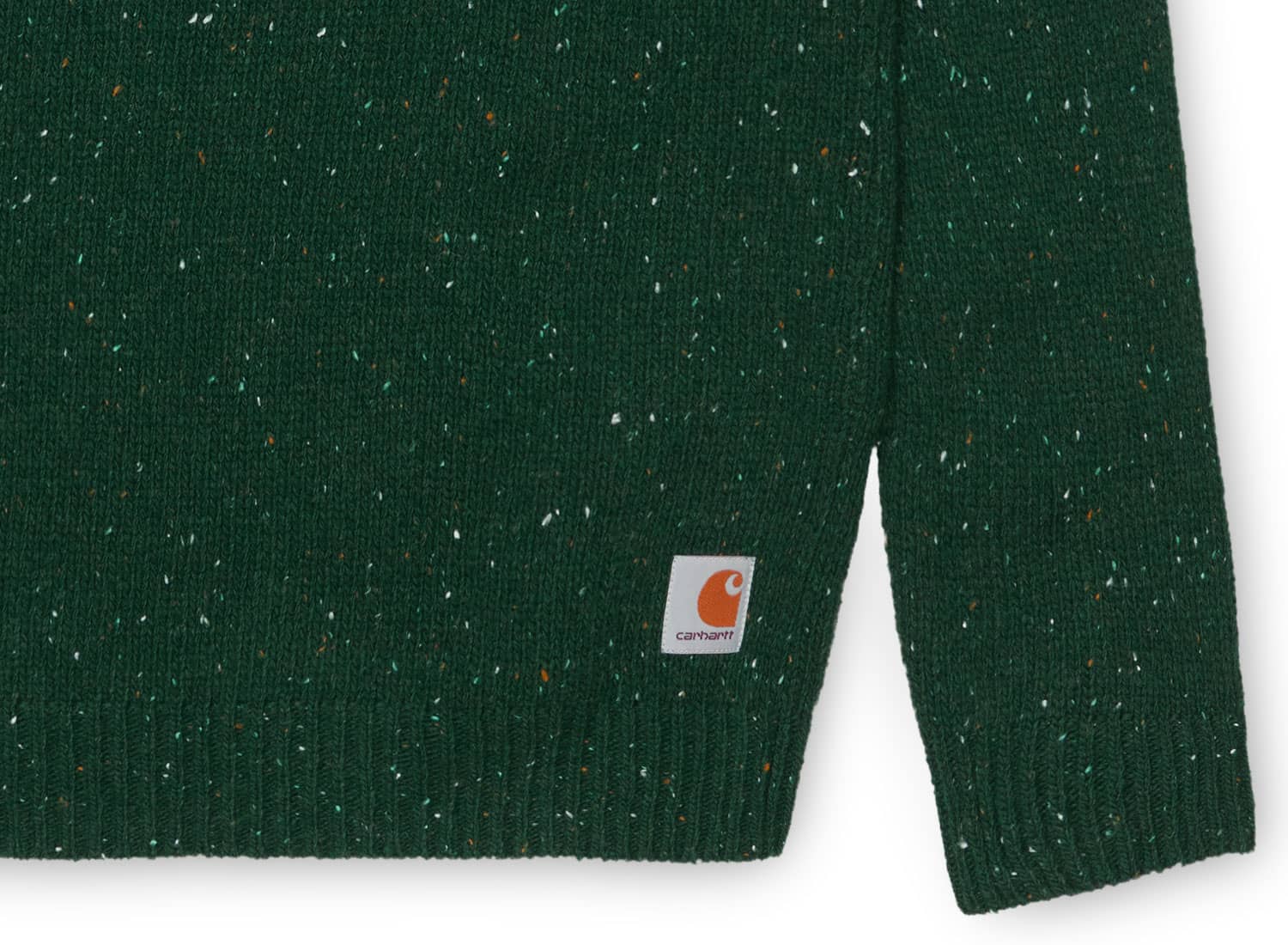 Carhartt WIP Anglistic Sweater Bottle Green - Novoid Plus