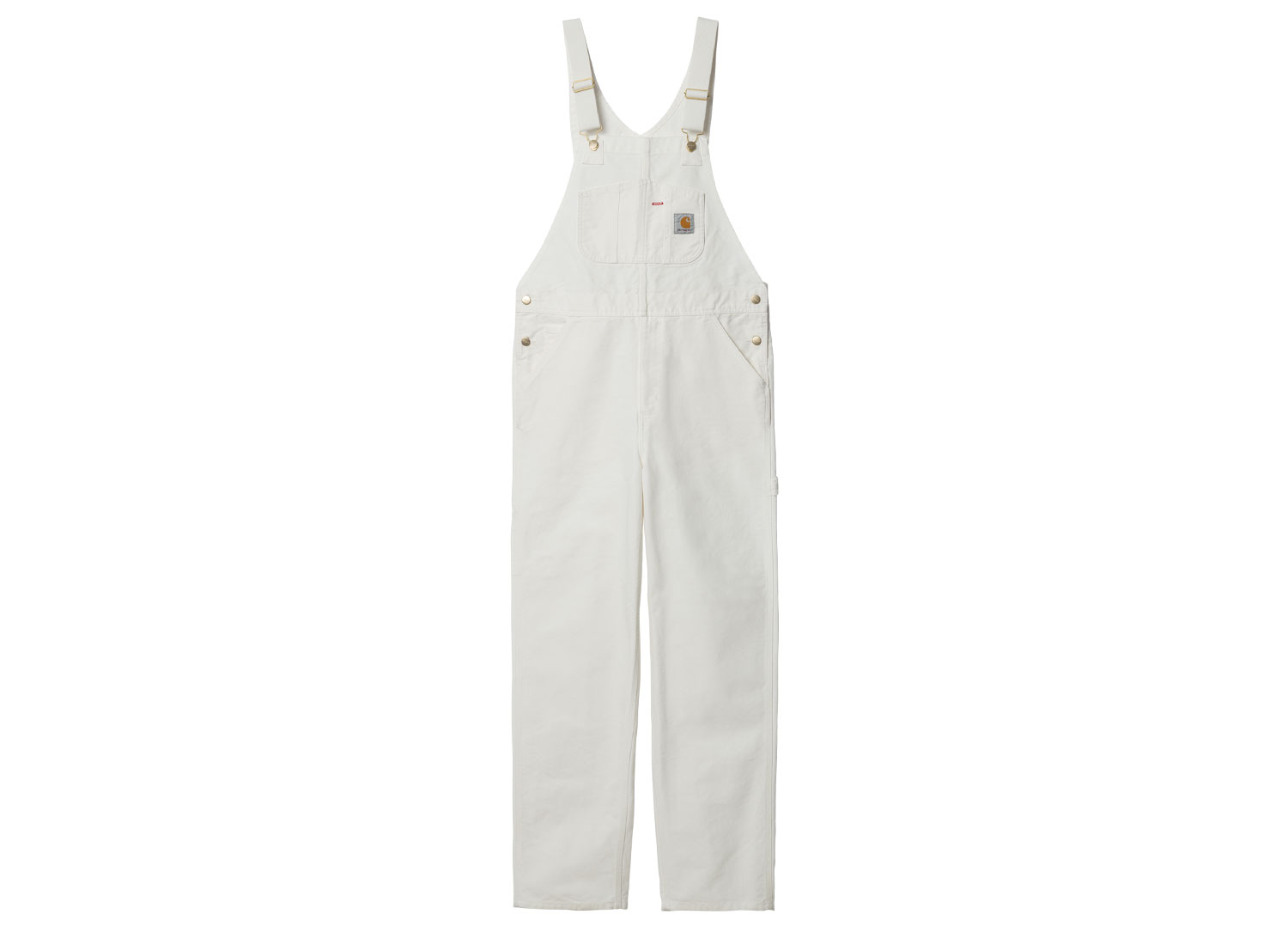 Carhartt WIP Women's Straight Bib Overalls - Wax