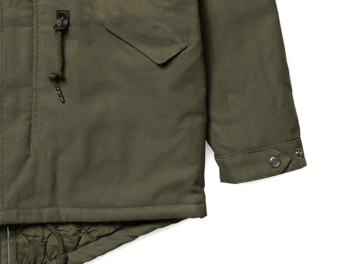ジャケット・アウター Carhartt WIP Clash Parka M51 type Carhartt WIP Clash Parka Jacket - green (cypress)